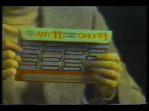 1977 Columbia House Record and Tape Club Commercial