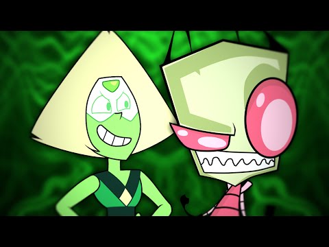 Invader Zim vs Peridot - Epic Cartoon Made Rap Battles Season 2