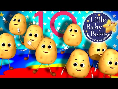 One Potato Two Potatoes | Numbers Song | HD Version from LittleBabyBum