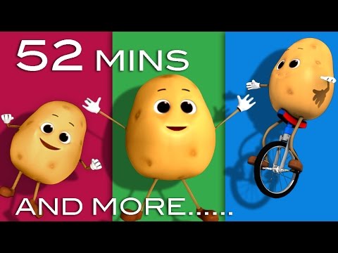 One Potato Two Potato | And Other Nursery Rhymes | 52 Minutes Compilation from LittleBabyBum