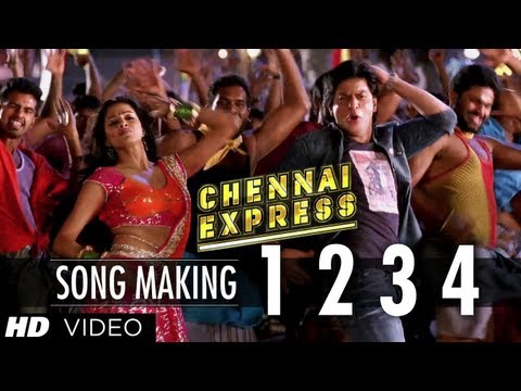 "1234 Get on the Dance Floor" Song Making Chennai Express | Shah Rukh Khan & Priyamani