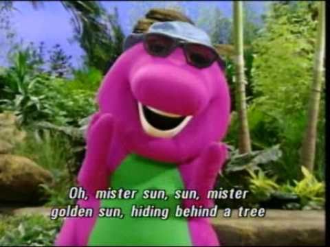 Barney Mister Sun Song [Best Original HQ]