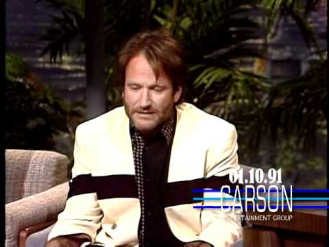 Robin Williams Hilarious FULL Interview on Johnny Carson's Tonight Show - 1991