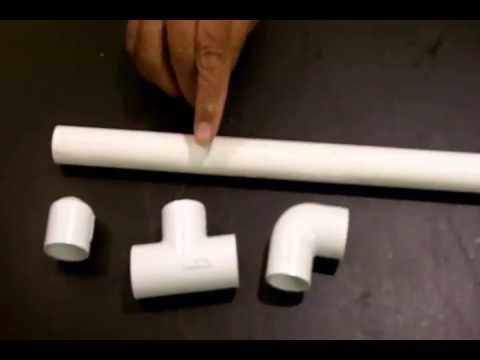 Beginner Tutorial Cut and Assemble PVC Pipe