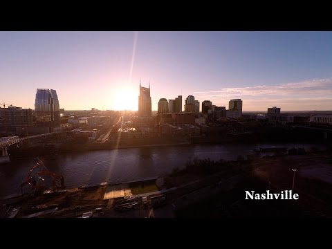 Nashville TN by Drone in 4K