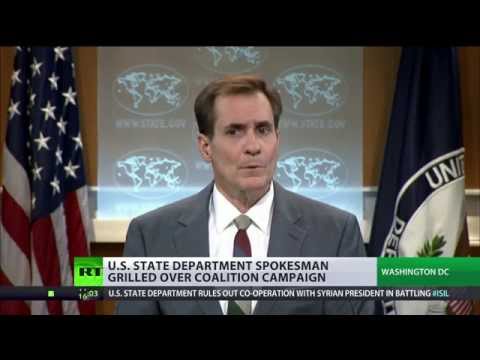 US State Dept spox almost cracks over ISIS and Syria regime change charges