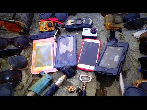 River Treasure: 4 iPhones, 2 GoPro's, Pentax WG2 And MOAR!!