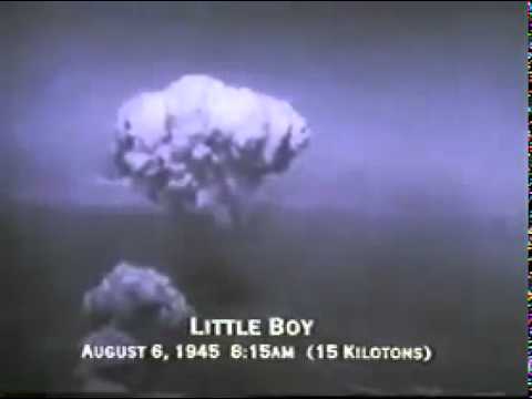 Real Footage - Atomic Bomb- Hiroshima and Nagasaki