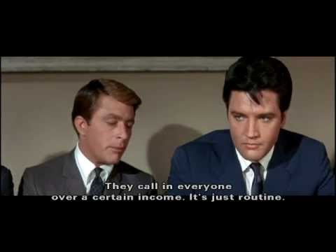 Elvis Presley - Scene from "Speedway" (MGM 1968)