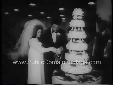 Elvis Presley Marries Priscilla Beaulieu 1967 newsreel archival stock footage