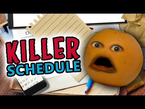 Annoying Orange - Killer Schedule (feat. Ross Everett & Eric Schwartz)