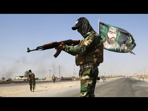 Iraq War 2015. Iraqi Army and Special Forces Fighting IS • Heavy Firefight, Shooting, Clashes