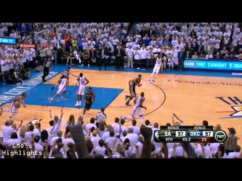 Spurs vs Thunder: Game 6 Highlights 2014 Western Conference Finals