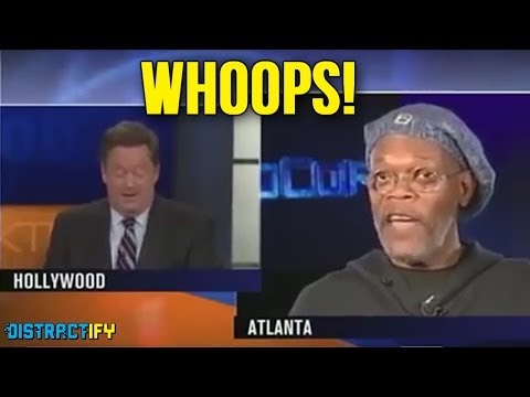 Anchor Screws Up Live Interview with Samuel Jackson