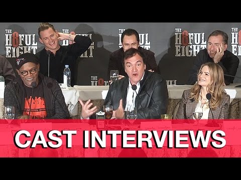 The Hateful Eight Interviews (Spoilers) - Quentin Tarantino, Channing Tatum, Samuel L. Jackson