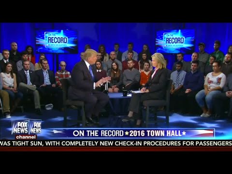 FULL | Donald Trump Town Hall With Greta Van Susteren - On The Record April 3rd 2015