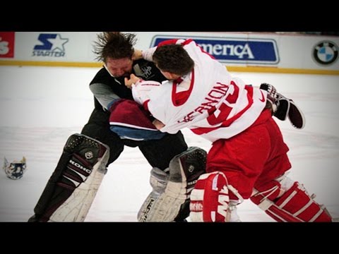 Colorado Avalanche vs Detroit Red Wings - ''Brawl in Hockeytown'' - March 26, 1997 (NHL Classic)