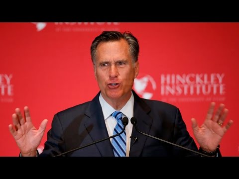 Watch Mitt Romney's Takedown of Donald Trump, in 3 Minutes