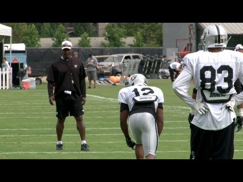 Oakland Raiders Training Camp 2013 - 1st Day With Pads