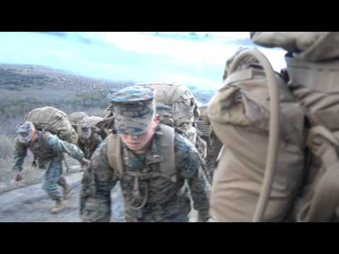 Marine Corps Hike on Camp Pendleton (4K)