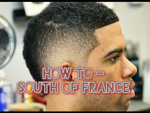 How To Fade South of France Haircut, the Usher Cut, or Burst Fade