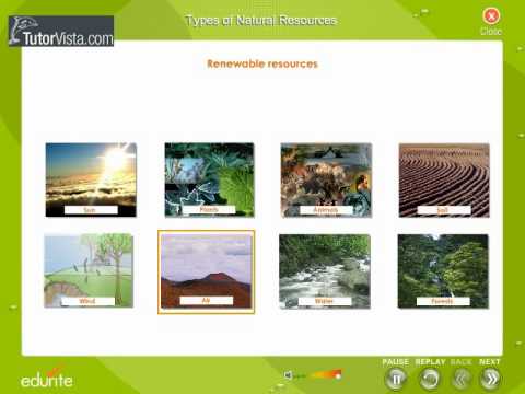 Types Of Natural Resources