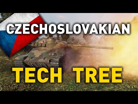 World of Tanks || Czechoslovakian Tech Tree - 9.13 Preview