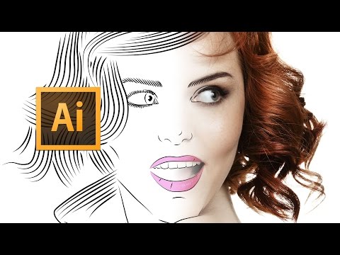 Adobe Illustrator CC - Line Art Tutorial - Tips, Tricks & Shortcuts