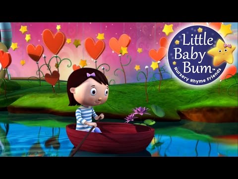 Row Row Row Your Boat | Nursery Rhymes | HD version from LittleBabyBum