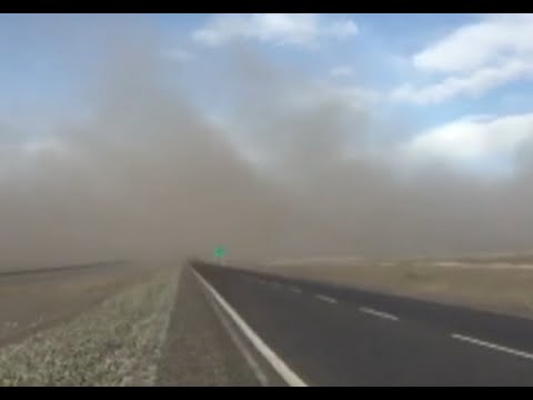 Sandstorms Hit Northwest China Cities