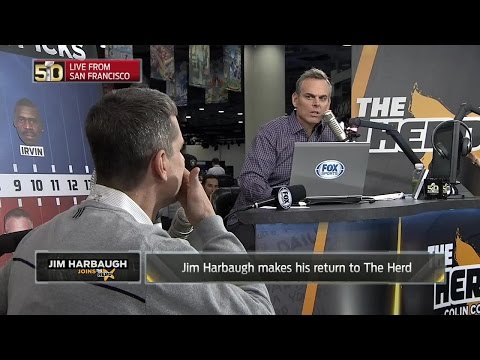 Colin and Jim Harbaugh clear the air about their terrible interview - 'The Herd'