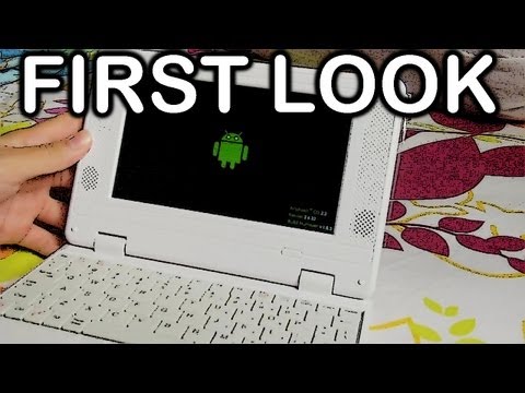 First Look: CHEAP 7" 800MHZ Android 2.2 Mini Laptop Notebook Netbook