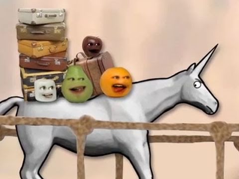 Annoying Orange - Annoying Orange meets Charlie the Unicorn (Spoof)