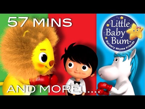 The Lion and the Unicorn | And More Nursery Rhymes | From LittleBabyBum