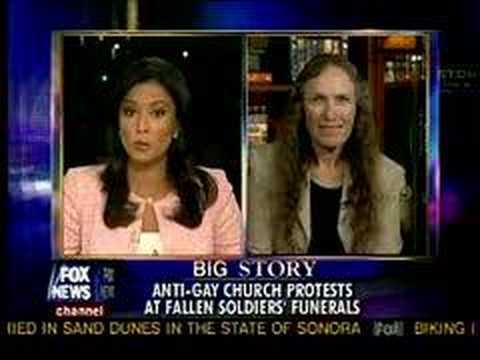 Shirley Phelps-Roper on Fox News