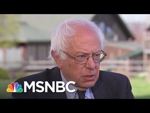 Bernie Sanders Calls For A Democratic Fox News | Rachel Maddow | MSNBC