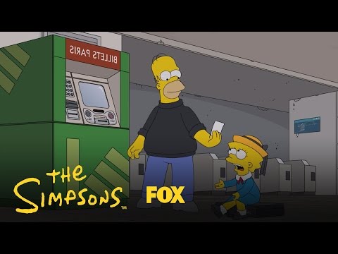 THE SIMPSONS | A Snap from "To Courier with Love" | ANIMATION on FOX