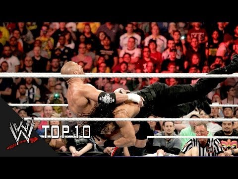 Roman Reigns' Greatest Spears - WWE Top 10