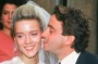 Daphne Guinness and Spyros Niarchos on their wedding day in 1987.