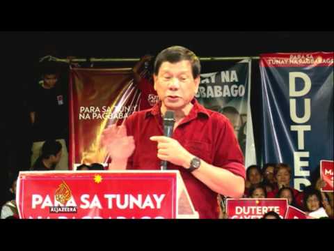 A wildcard election in the Philippines