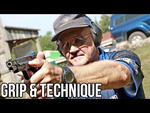 How to shoot a Pistol with world champion shooter, Jerry Miculek