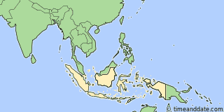 Location of Kendari