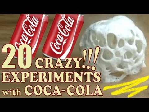 20 CRAZY EXPERIMENTS with COKE !! Cool science experiments you must watch! |Curiosity