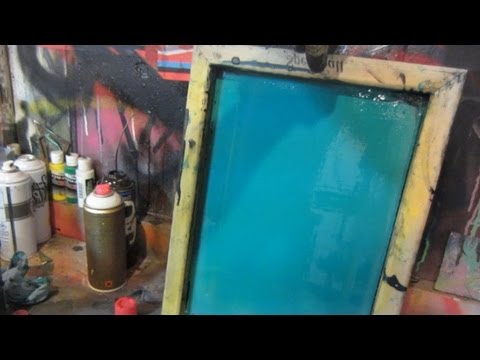 How To Apply Photo Emulsion To a Silk Screen