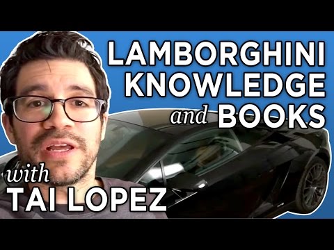 Here In My Garage (Official): Lamborghini, Knowledge, And Books With Tai Lopez