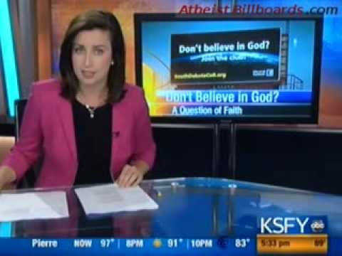 Atheist Billboards - Sioux Falls, SD - South Dakota Coalition of Reason - Local news