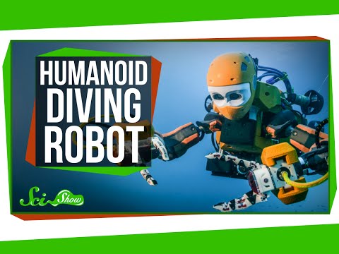 The Amazing Humanoid Diving Robot