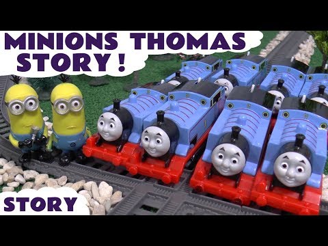 Minions Thomas and Friends Prank | Funny Toys Episode Story with Fun Family Paw Patrol Race Bonus