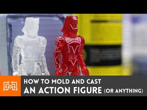 Mold and cast an action figure ( or anything ) // How-To