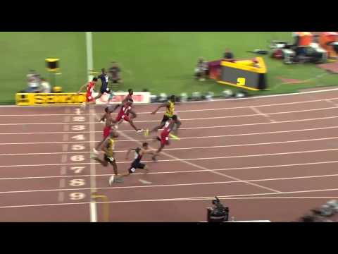 Usain Bolt 9.79 Defeats Justin Gatlin 100m Final IAAF World Champs 2015